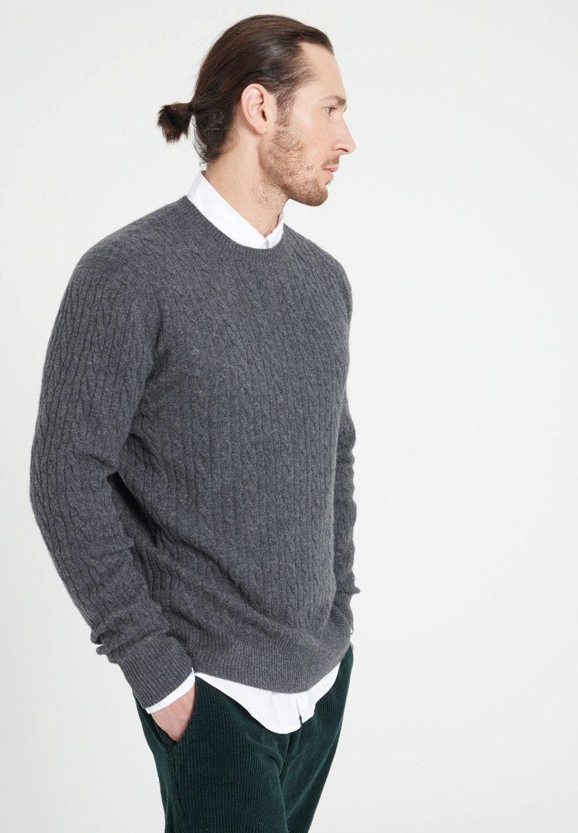 Studio Cashmere8  ZACH 5 Pullover mit Rundhalsausschnitt - 100% Kaschmir 