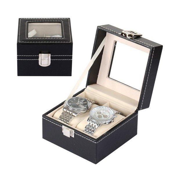 eStore  Luxury Watch Box - 2 slot per orologi 