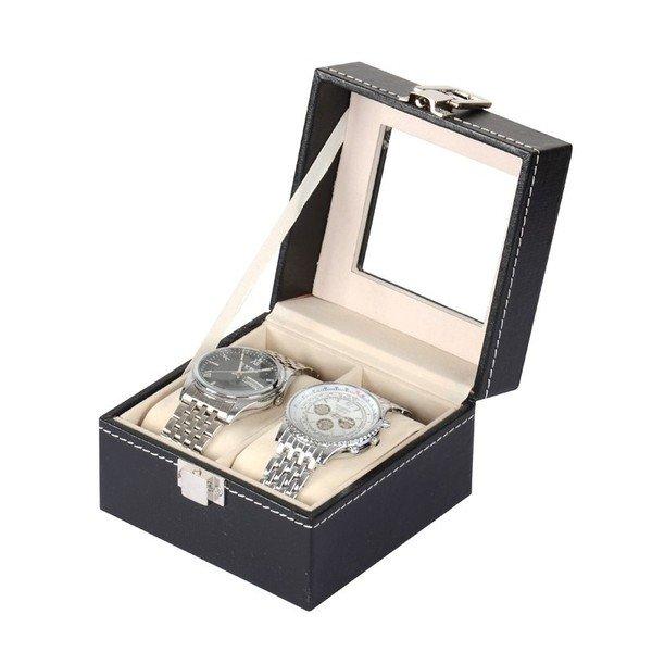 eStore  Luxury Watch Box - 2 slot per orologi 