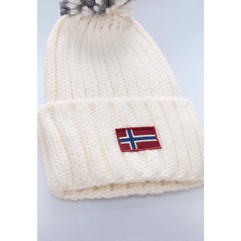 NAPAPIJRI Semiury W 3 Strickmütze mit Bommel  