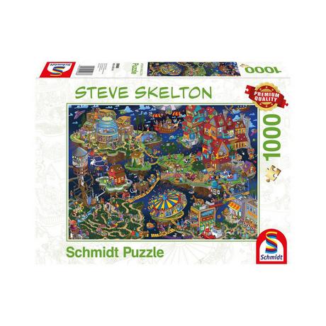 Schmidt  Spiele Verrückte Welt (1000Teile) 