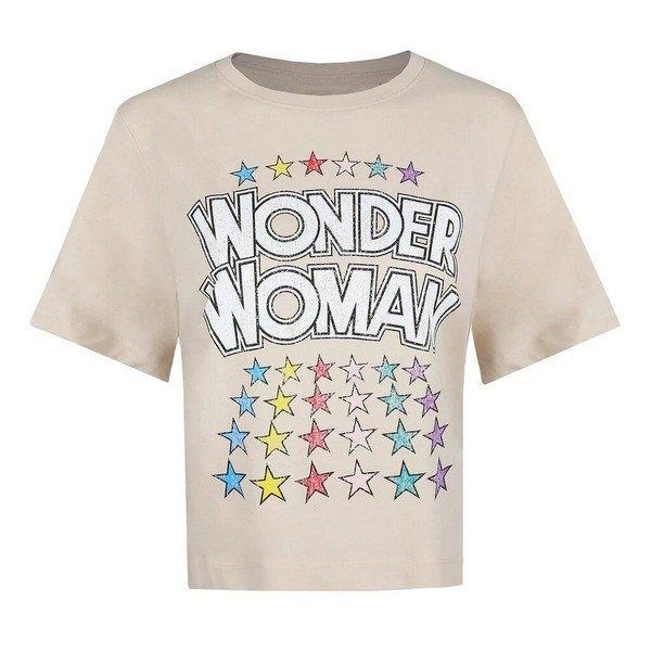 Image of Wonder Woman TShirt kurz geschnitten - XL