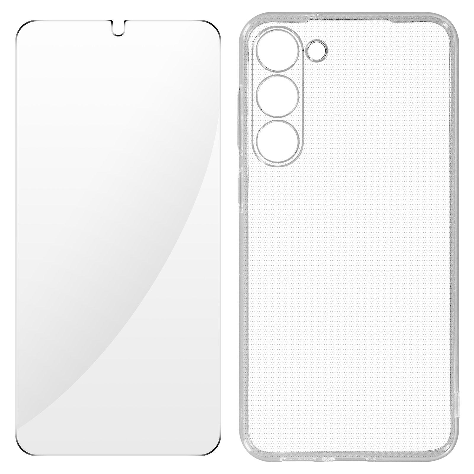 Avizar  Cover + vetrino per Samsung S23 Plus 