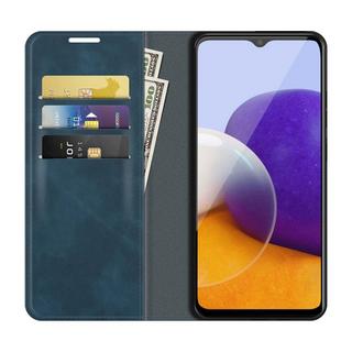 Cover-Discount  Galaxy A22 5G - Stand soyeux Flip Case coque 