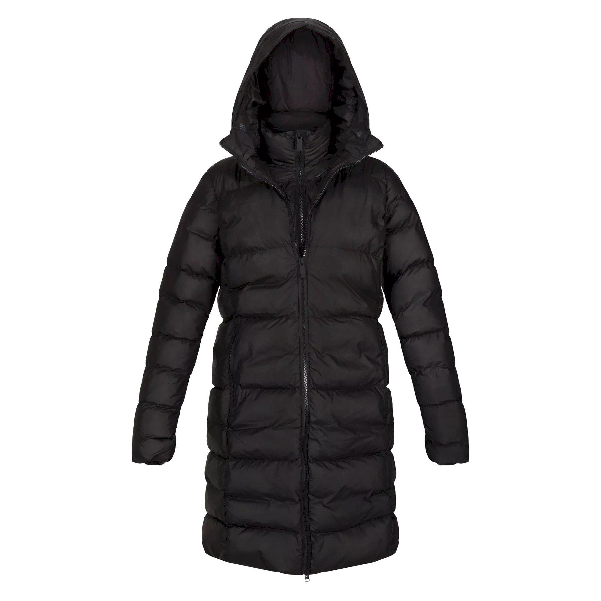 Image of Pandia Ii Kapuzenjacke Damen Schwarz 44