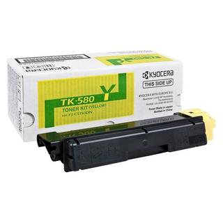 KYOCERA  Toner  TK-580Y Originale  Giallo 2800 pagine 