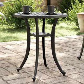 VidaXL Table de jardin aluminium  