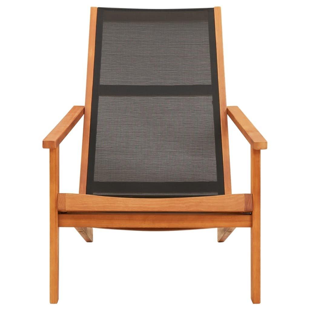 VidaXL Chaise de jardin tissu  