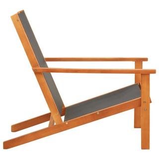 VidaXL Chaise de jardin tissu  