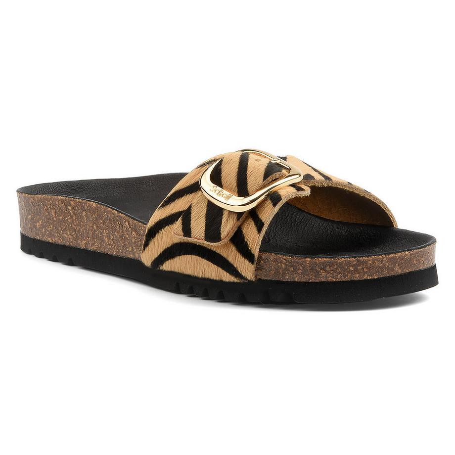 Scholl Kathleen Zebra Print Sandalen  