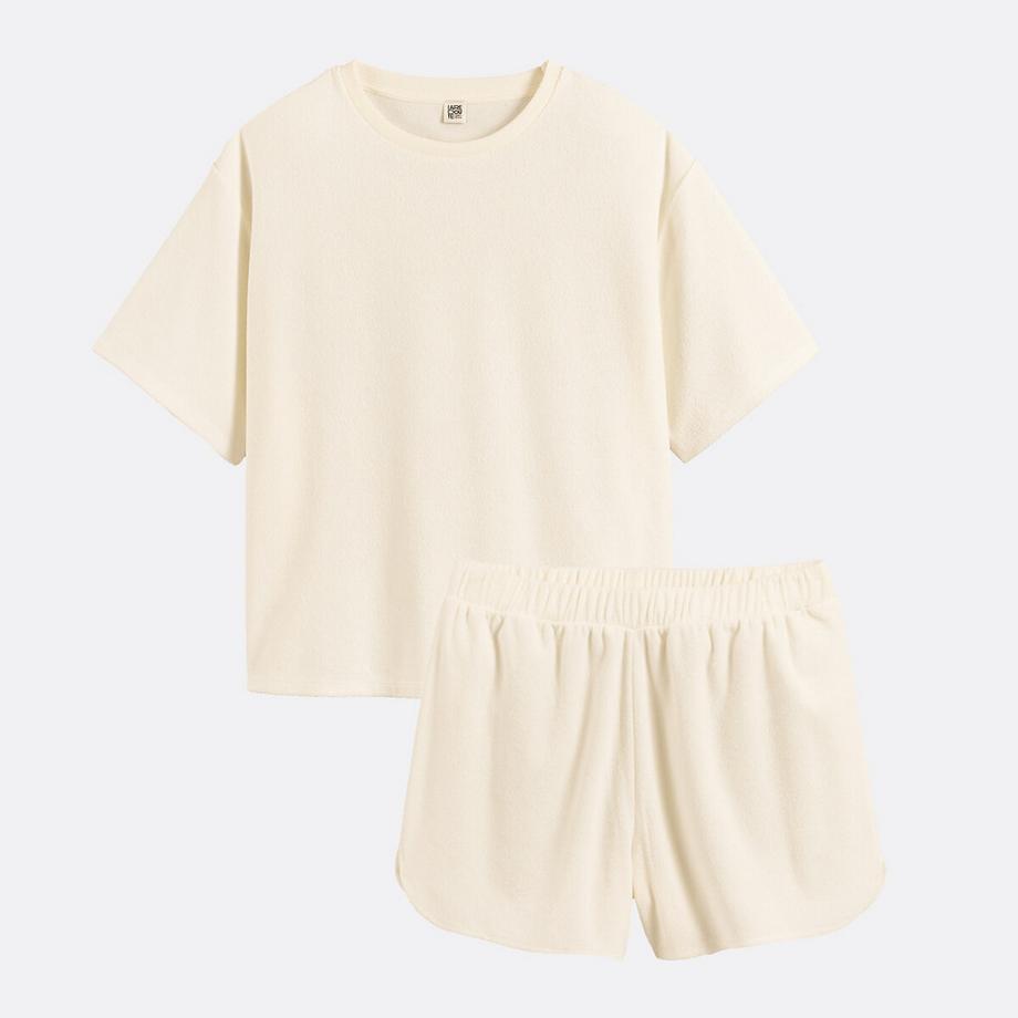 La Redoute Collections Pigiama corto in spugna  