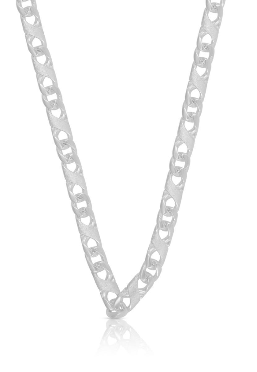 MUAU Schmuck  Collier 8er-Kette Silber 925, 4.9mm, 60cm 