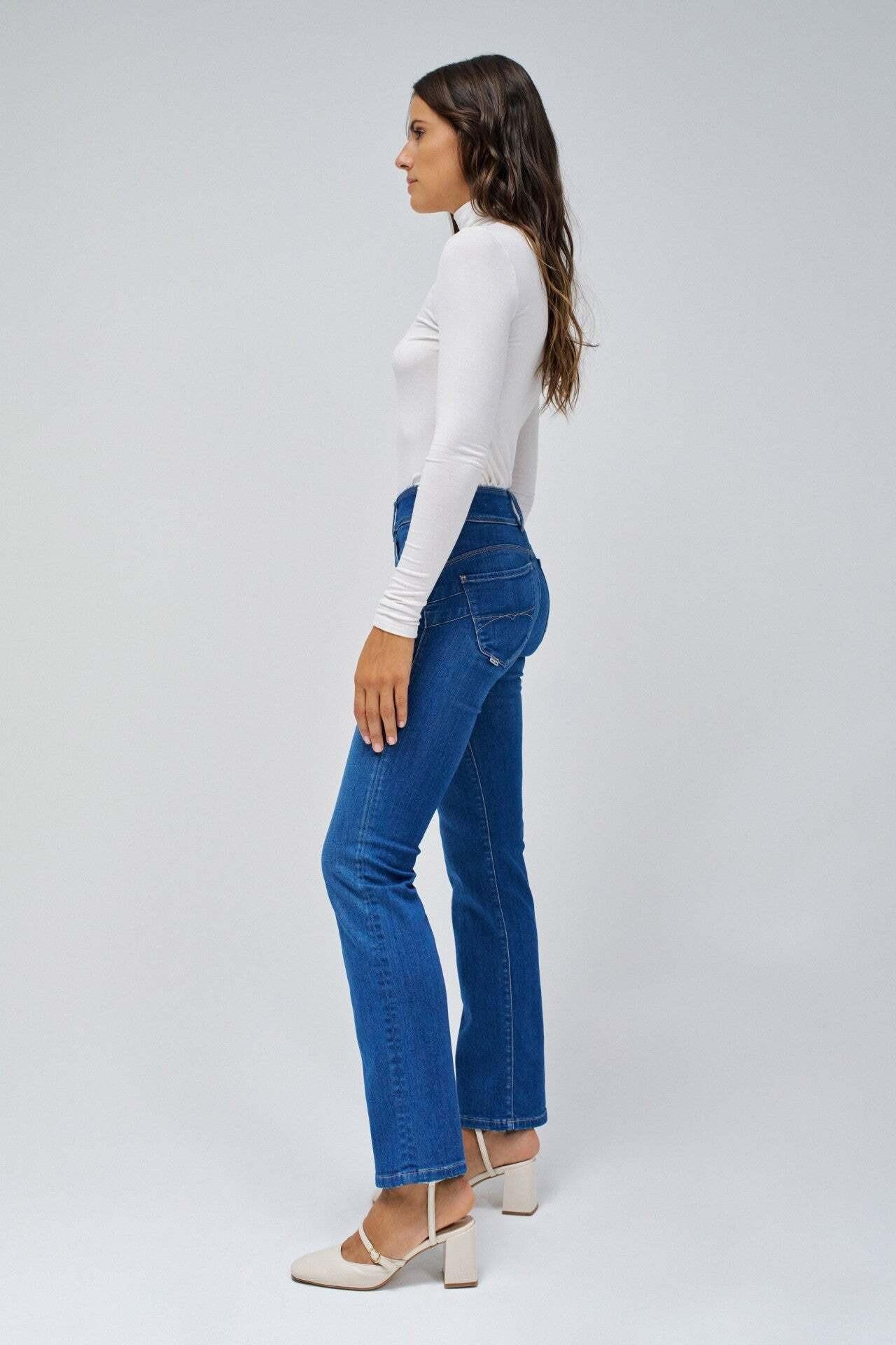 Salsa Secret Straight Medium Wash Jeans  