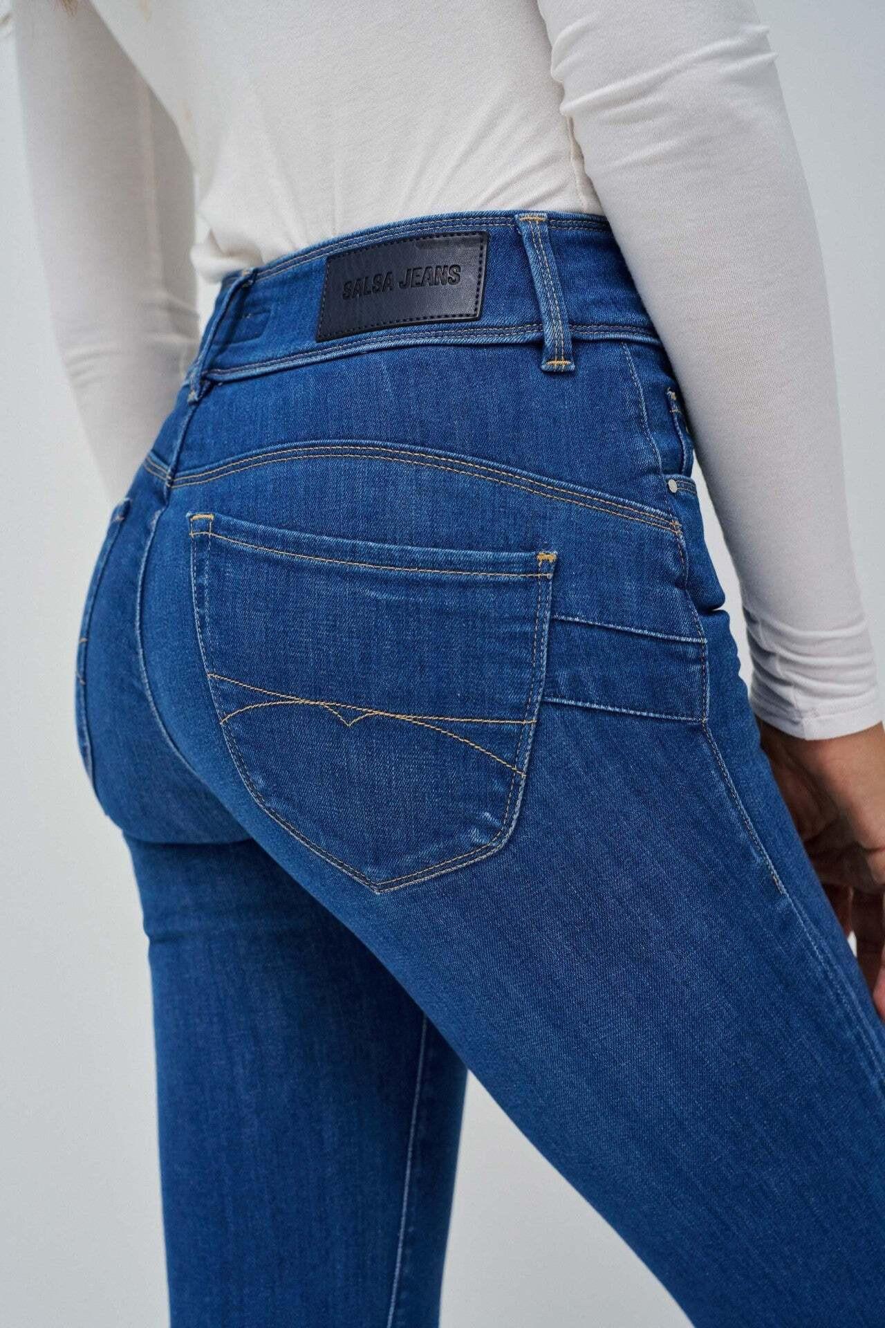 Salsa Secret Straight Medium Wash Jeans  