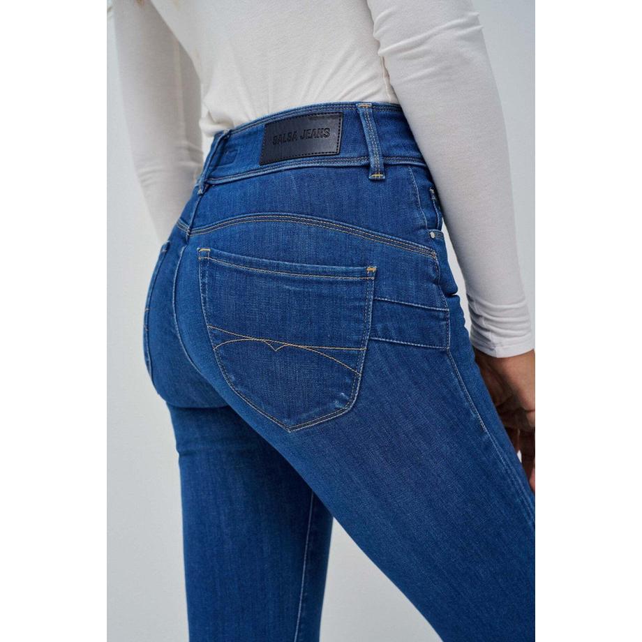 Salsa Secret Straight Medium Wash Jeans  