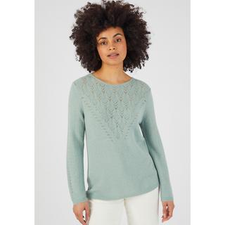 Damart  Pullover Ajourstrick Alpaka-Mix 