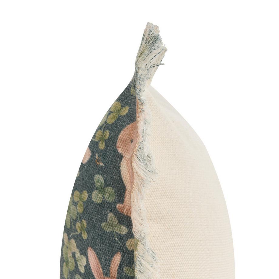 Beliani Lot de 2 coussins décoratifs en Coton  ALSTROEMERIA  