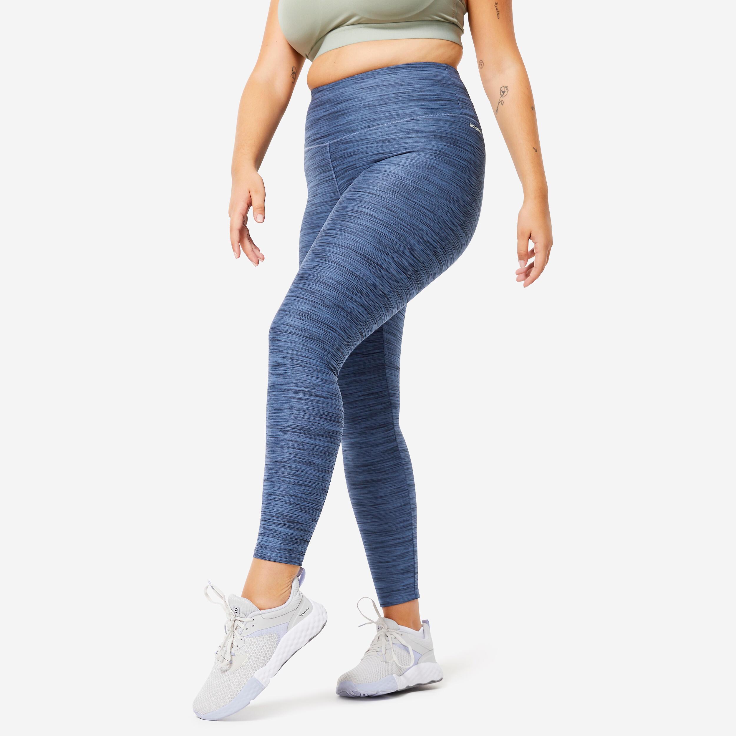 Image of Leggings - Cardio Unisex Blau Bedruckt S