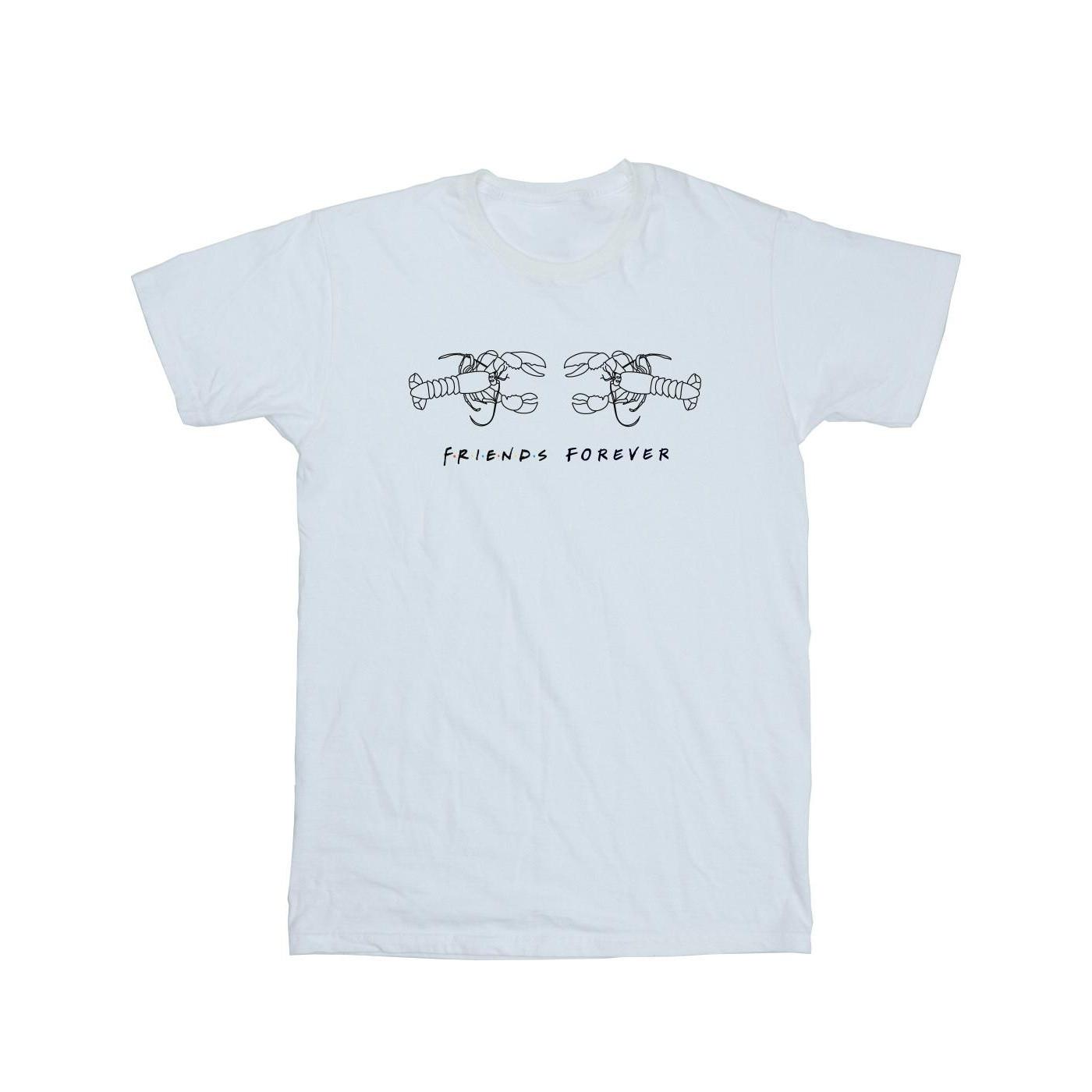 Image of Lobster Logo Tshirt Herren Weiss L