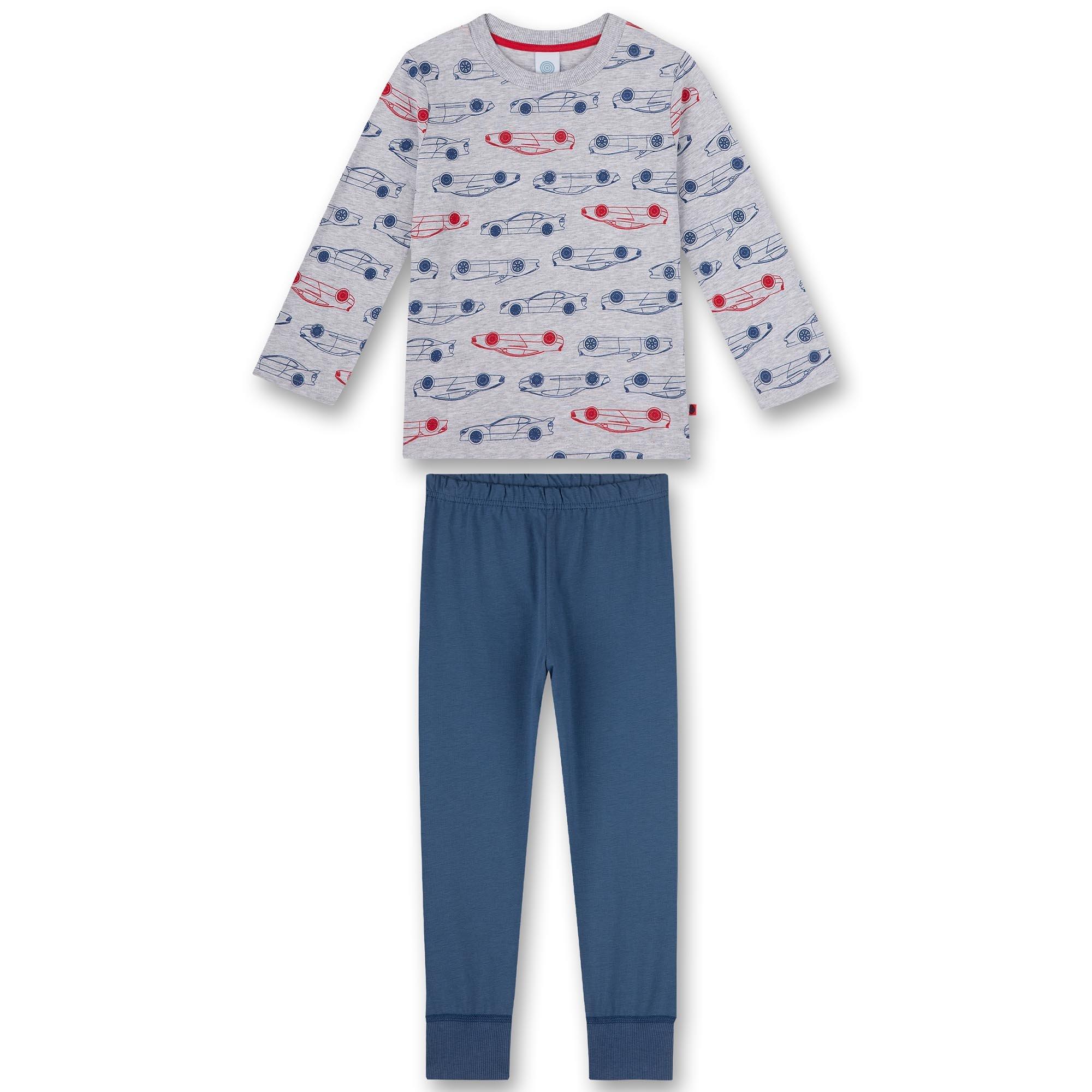 Image of Pyjama Bequem Sitzend Unisex Taubengrau 104