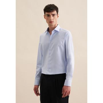 Performance-Hemd Slim Fit Langarm Uni