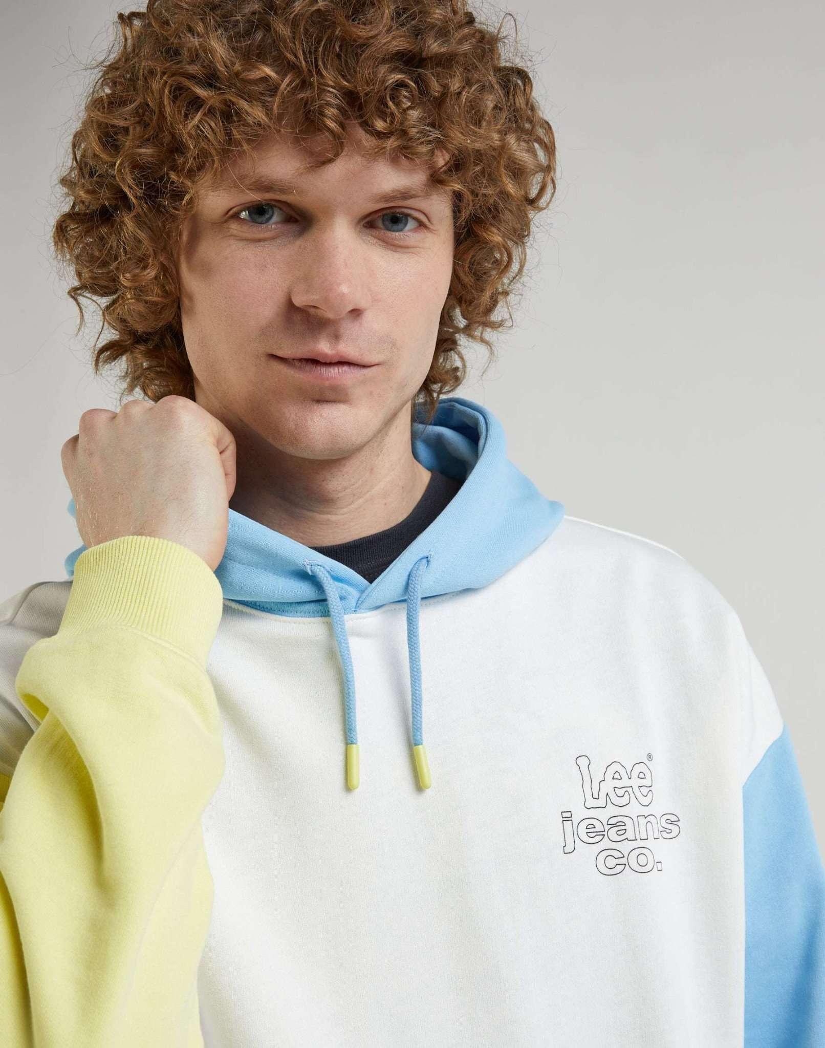 Lee  Kapuzenpullover Loose Color Block Hoodie 