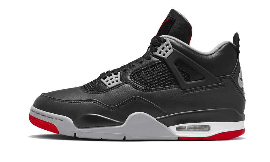 Image of Air Jordan 4 Retro Bred Reimagined (gs) Damen Schwarz 37.5