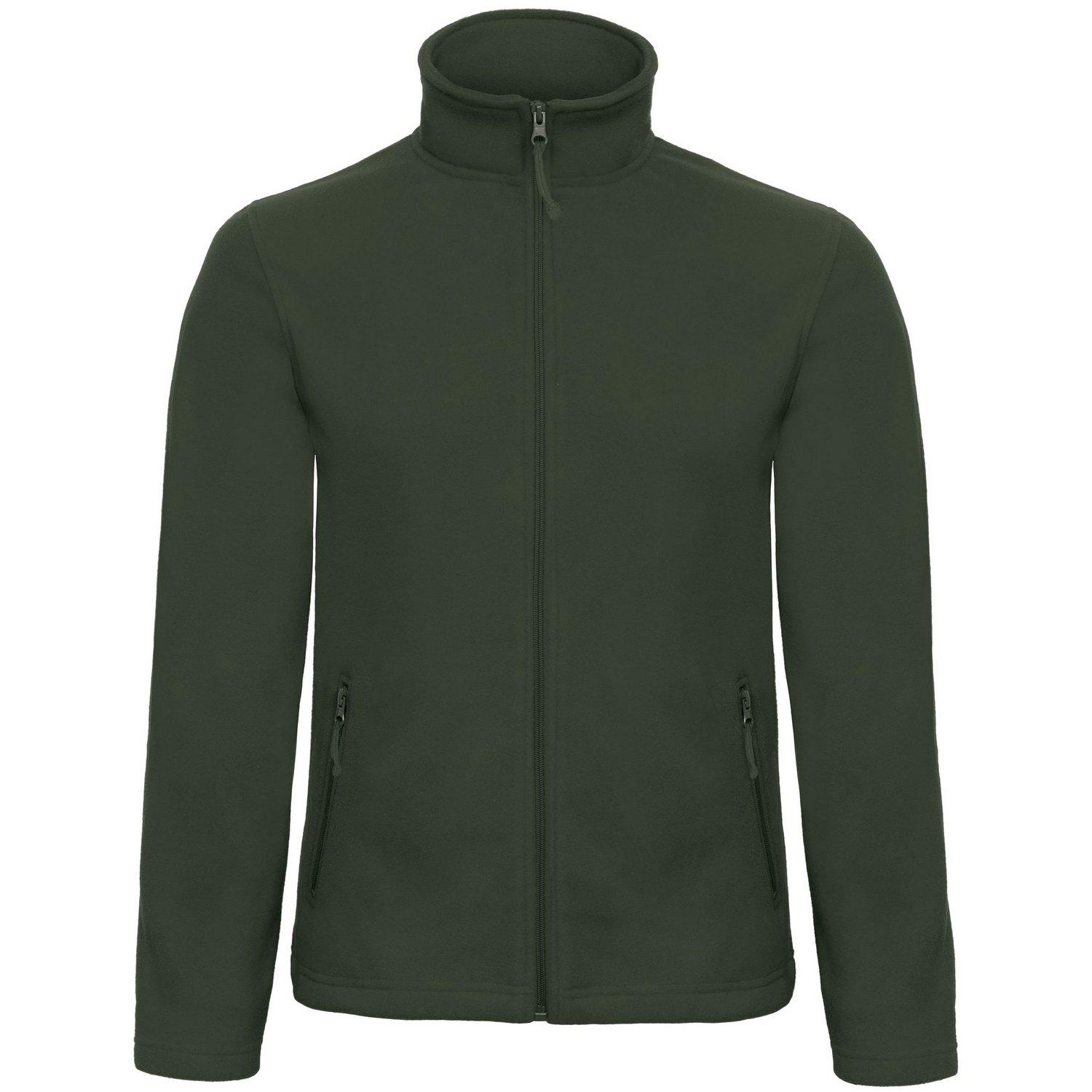 Image of B&c Collection Id 501 Mikro Fleece Jacke Herren Waldgrün M