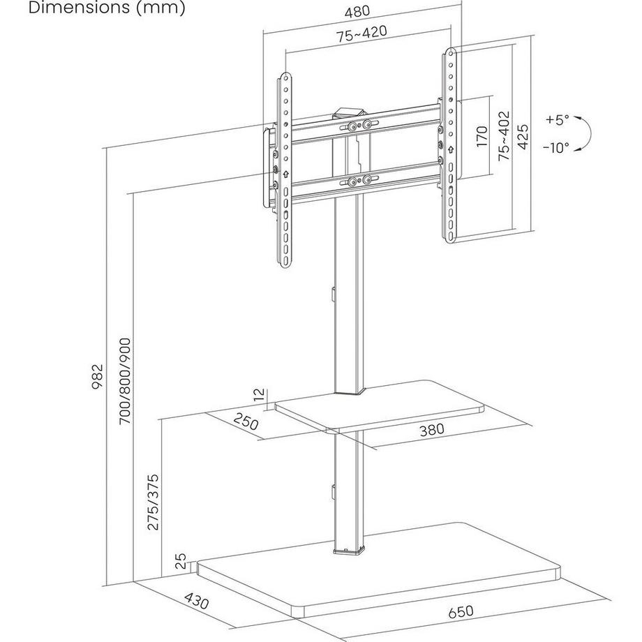 PureMounts  Standfuss PM-TVS 
