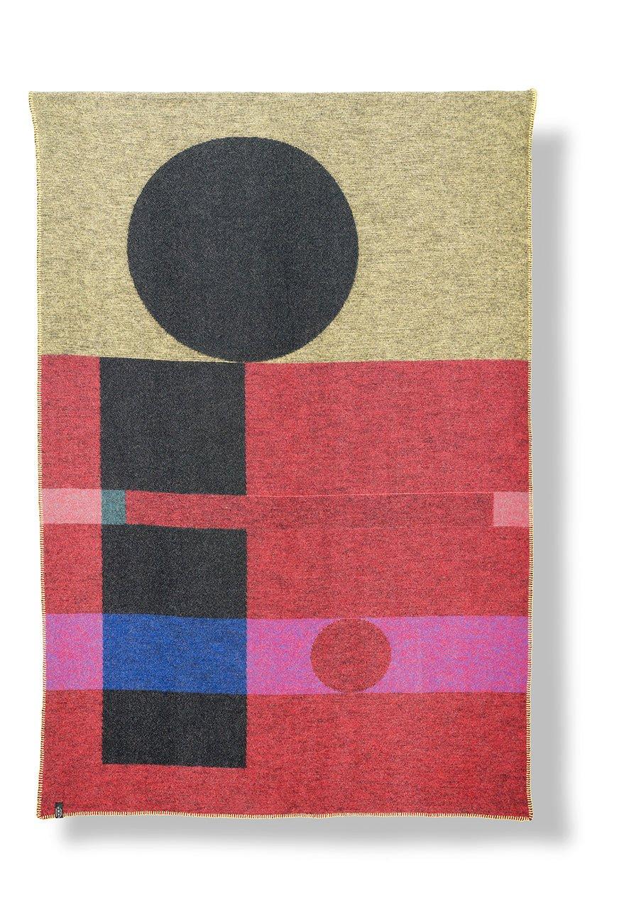 Image of "Bauhaused" Wolldecke von Michele Rondelli "Bauhaused" Wolldecke von Michele Rondelli