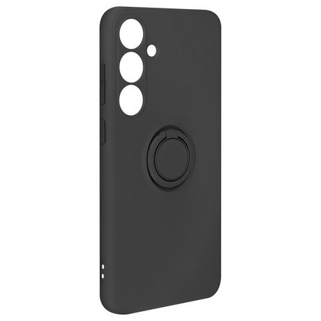 Avizar  Coque Anneau Samsung S24 Plus Noir 