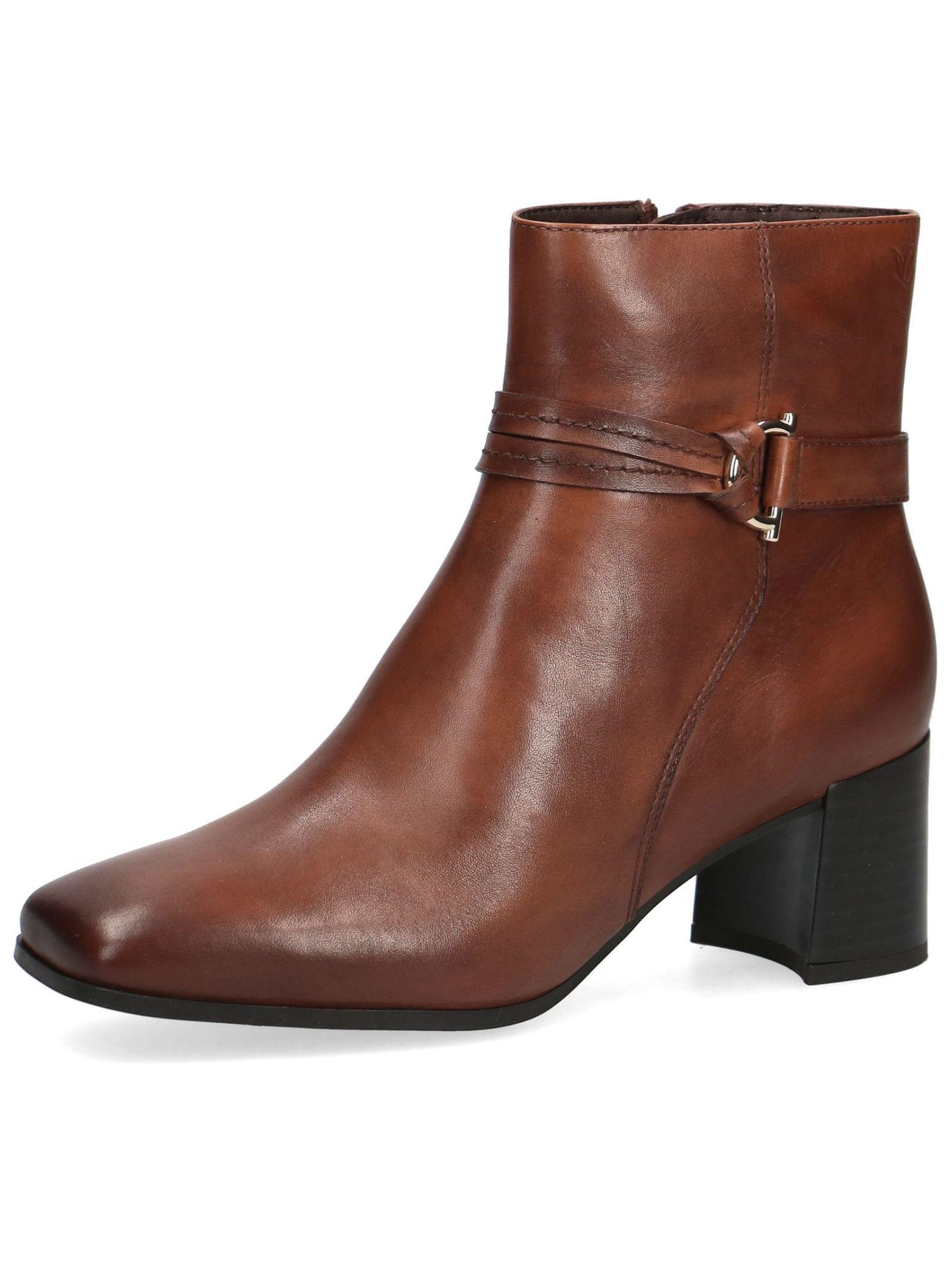 Image of Stiefelette Damen Cognac 40
