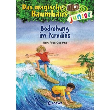 Das magische Baumhaus junior (Band 25) - Bedrohung im Paradies Mary Pope Osborne Gebundene Ausgabe 