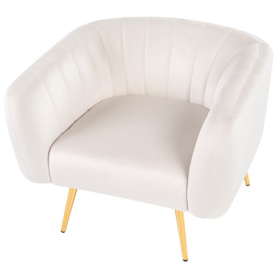 Beliani Sessel aus Samtstoff  LACONIA  