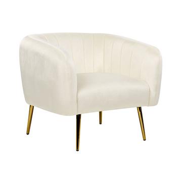 Fauteuil en Velours Glamour LACONIA