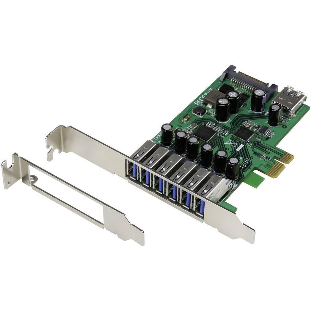 Renkforce  7 Port USB 3 PCI-Express Controller-Karte 