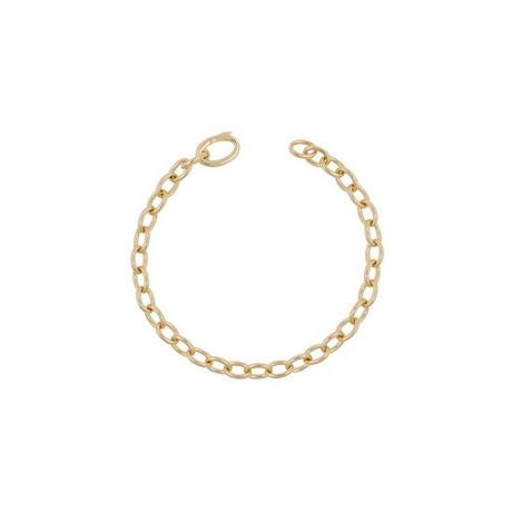 MUAU Schmuck  Bracelet forçat en or jaune 750 20cm, 6mm 