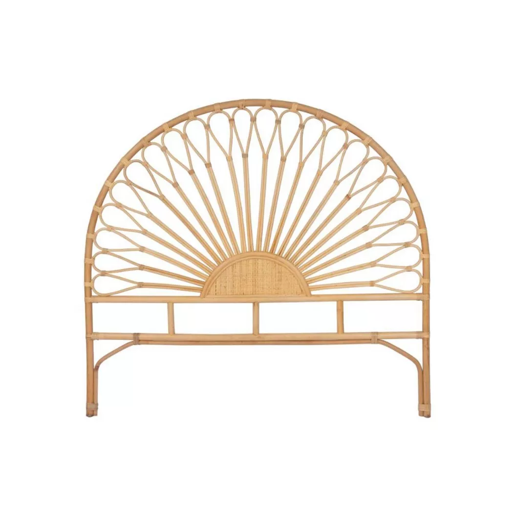 Vente-unique - Tête de lit 140 cm - Rotin - Naturel - solia