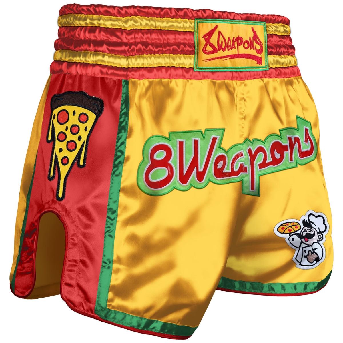 8WEAPONS  Shorts de Muay Thaï - Muay Pizza 