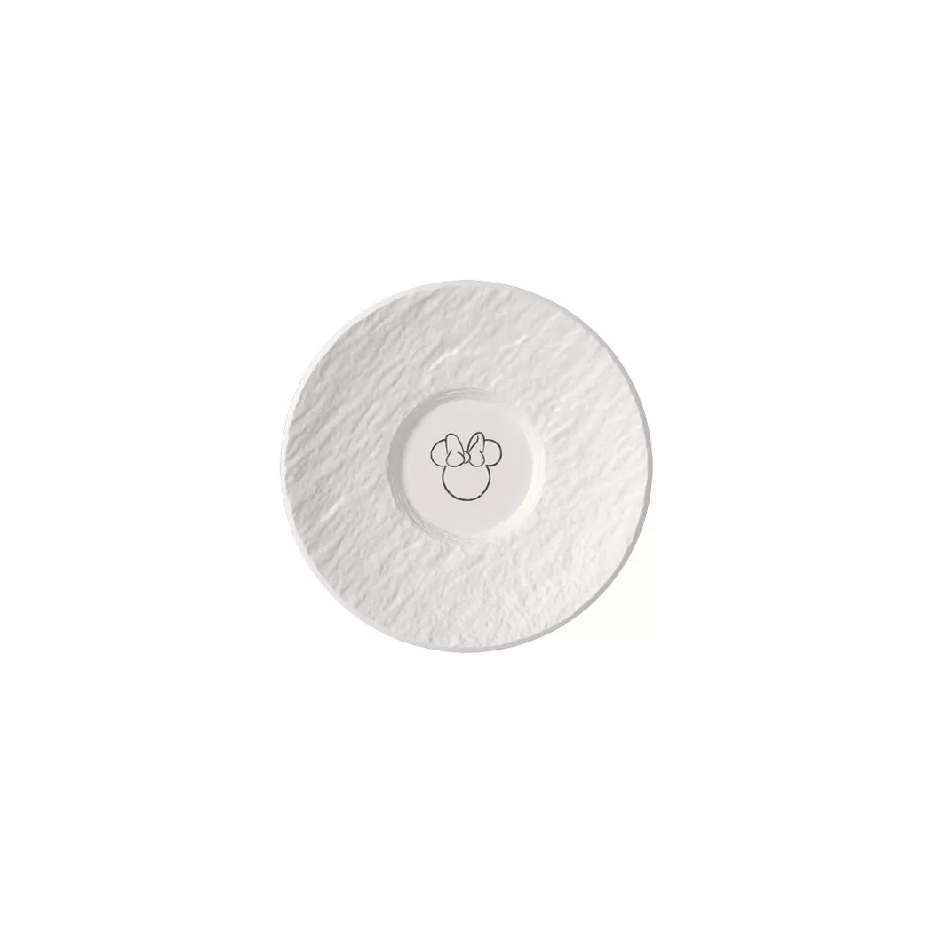 Villeroy & Boch Manufacture Rock Blanc Mickey Mouse Espresso Cup Saucer