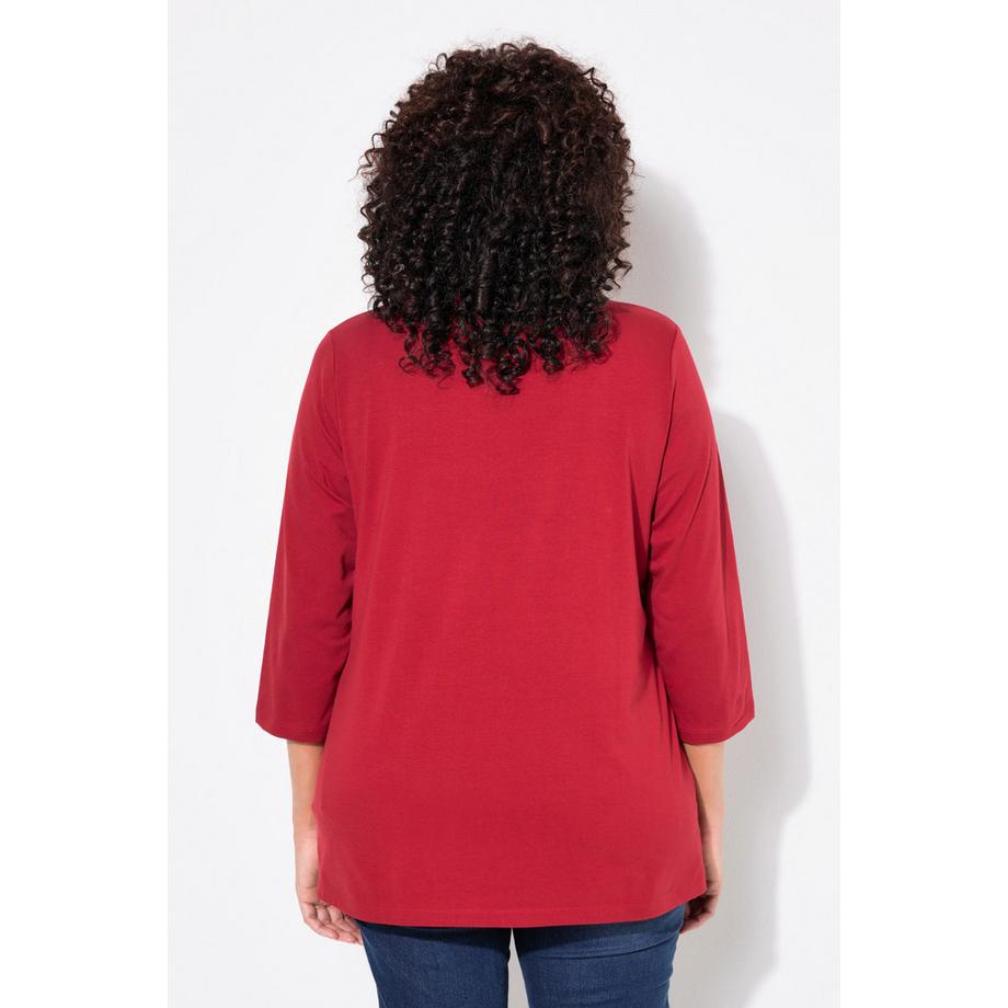 Ulla Popken Maglietta girocollo manica 3/4 Modern Classic  