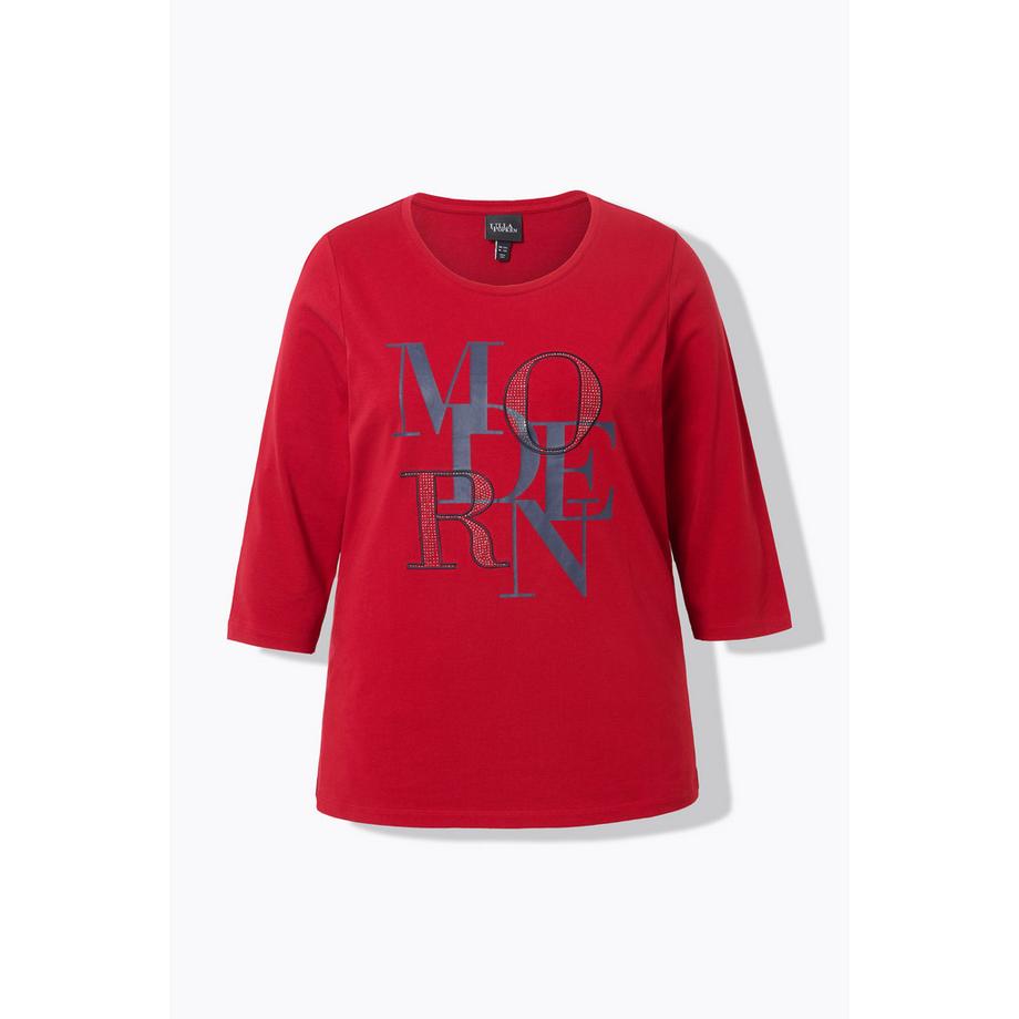 Ulla Popken Maglietta girocollo manica 3/4 Modern Classic  