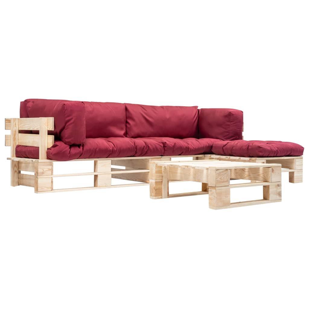 Image of Palettensofa-set gewebe Palettensofa-set gewebe