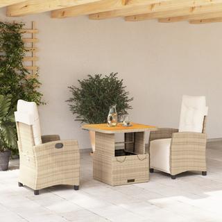 VidaXL Garten essgruppe poly-rattan  