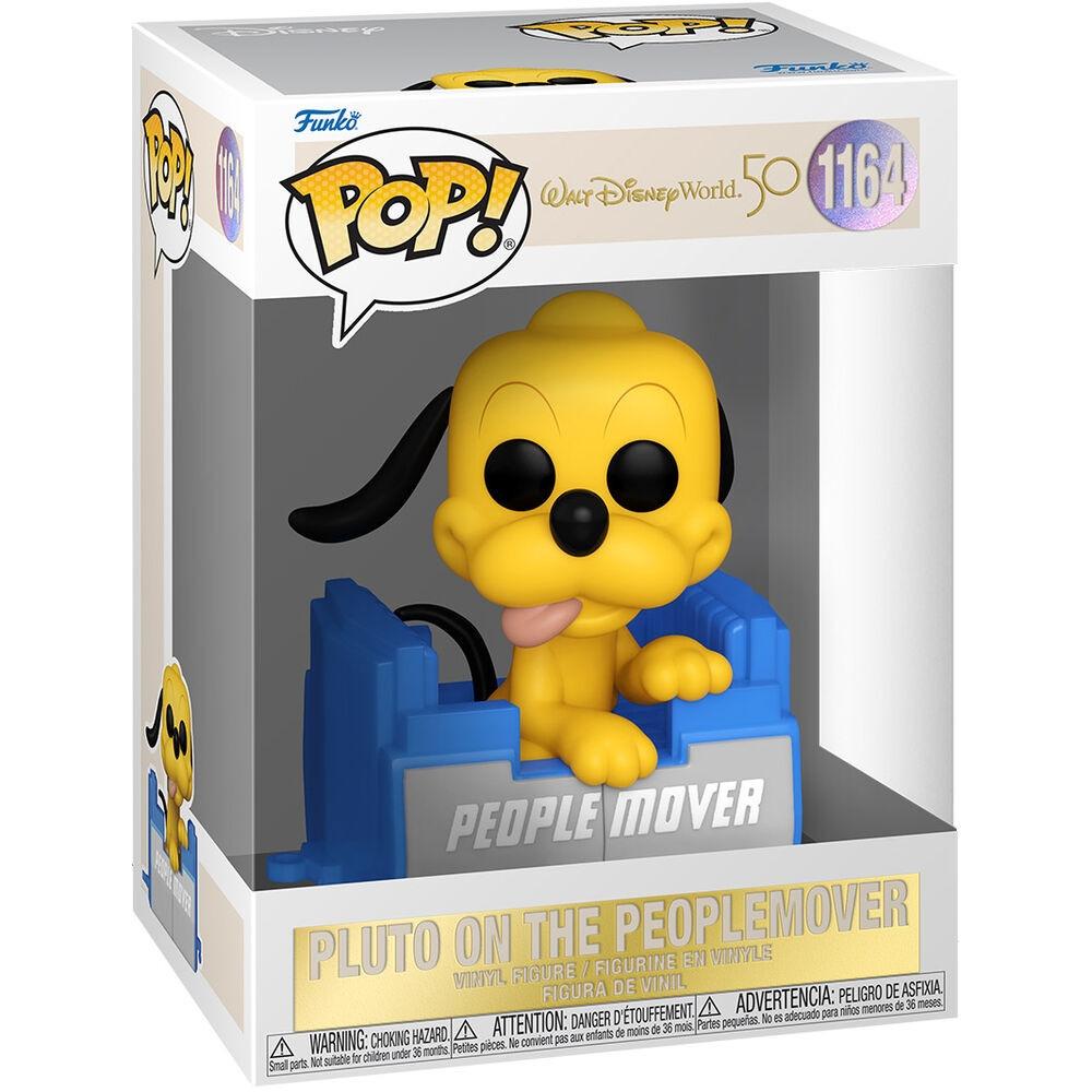 Funko  Figura POP Disney World 50° Anniversario Pluto People Mover 