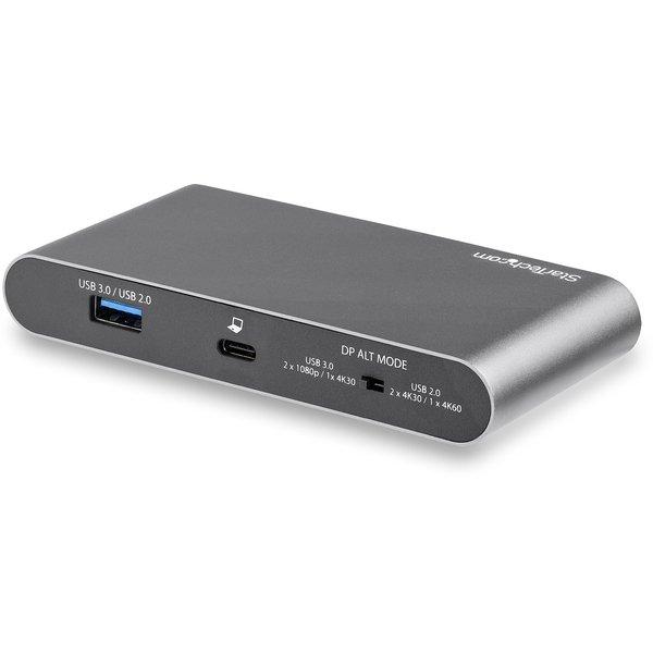 STARTECH.COM  Dock USB C - Station d'Accueil USB-C à Double Écran 4K HDMI - 100 W Power Delivery Pass-through, GbE, 2 USB A - Mini Hub Type C - Adaptateur Multiport pour PC Portable 