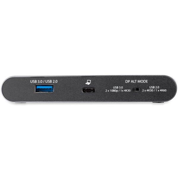 STARTECH.COM  Dock USB C - Station d'Accueil USB-C à Double Écran 4K HDMI - 100 W Power Delivery Pass-through, GbE, 2 USB A - Mini Hub Type C - Adaptateur Multiport pour PC Portable 