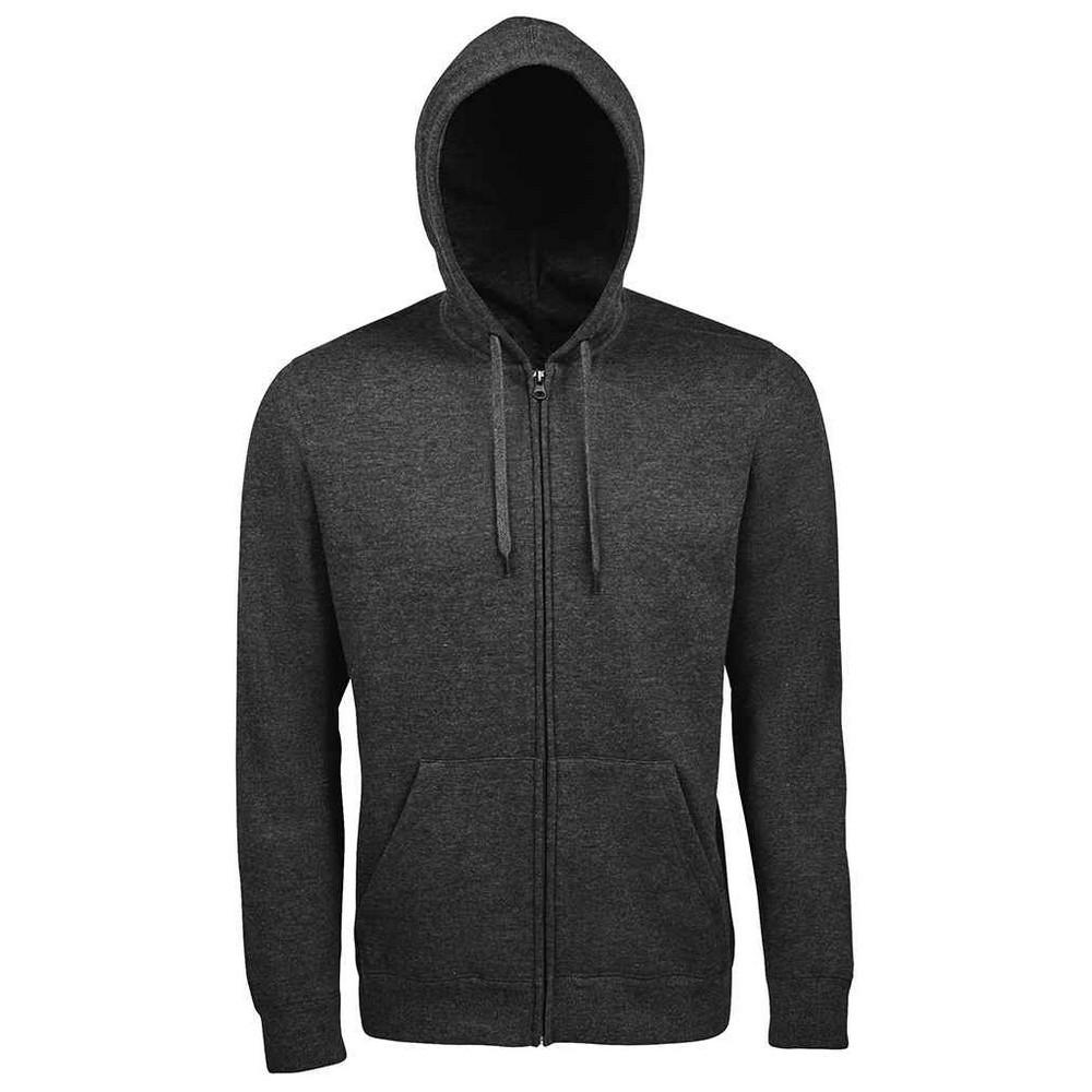 SOLS Seven Felpa con Cappuccio Full Zip  