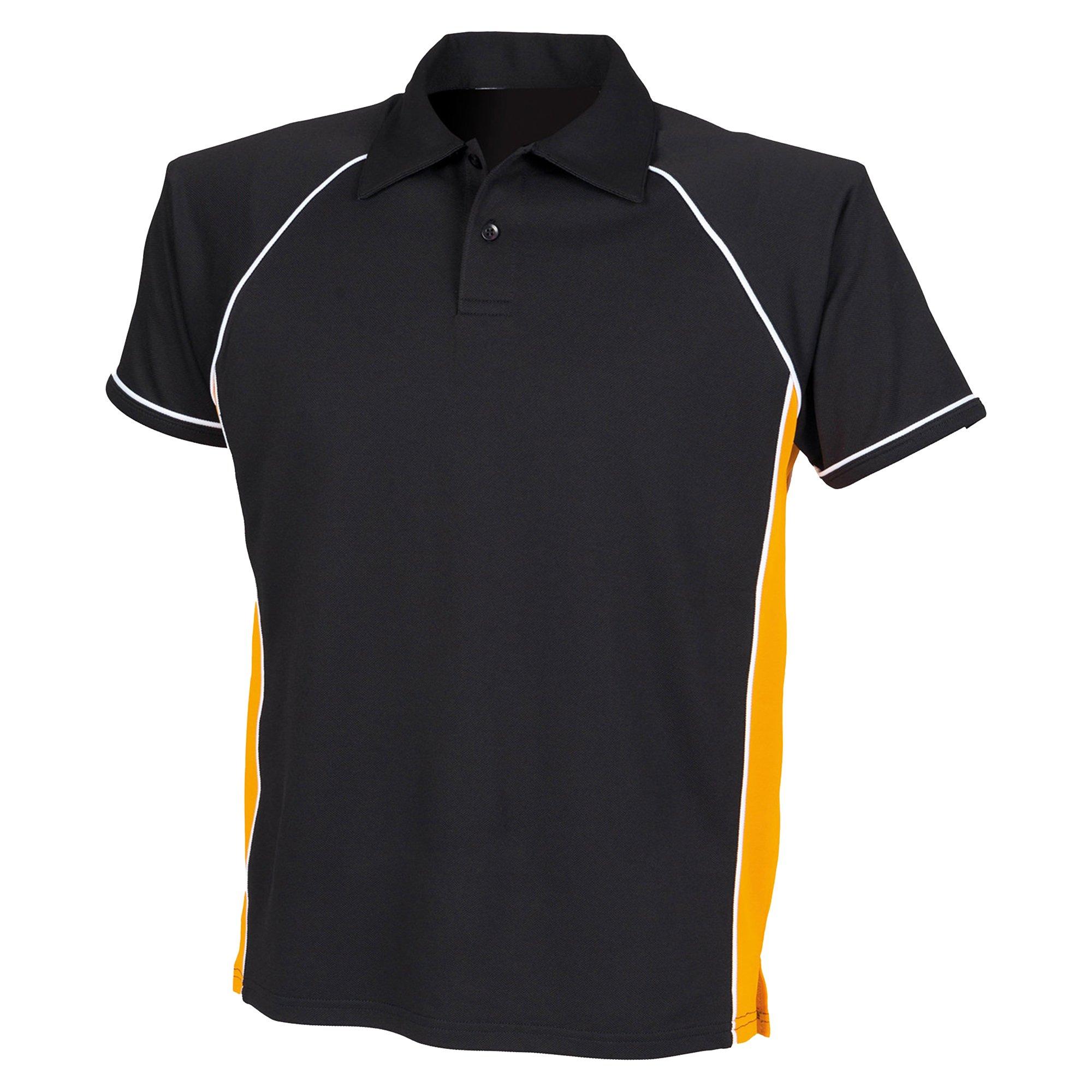 Image of Sport Polo Tshirt Mädchen Schwarz 5-6A