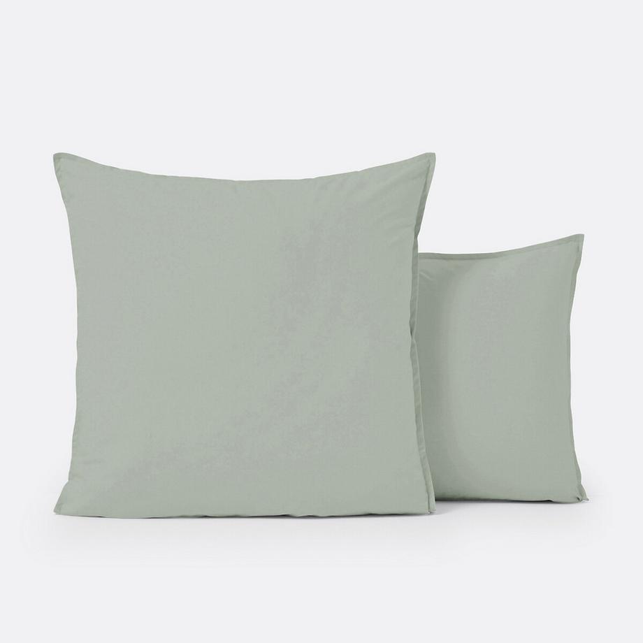 Taie enfant unie percale de coton biologique